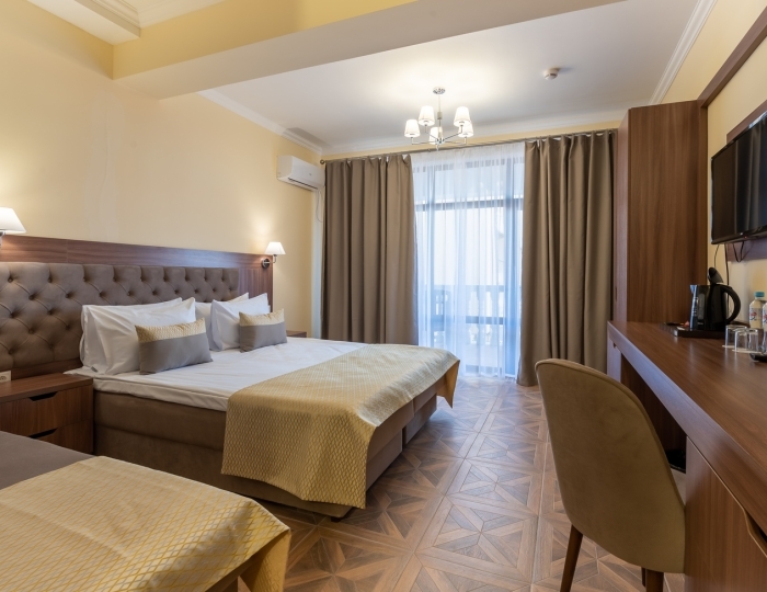 Комфорт 2-местный 1-комнатный - Пансионат «АкваЛоо»