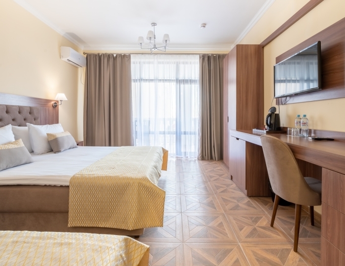 Комфорт 2-местный 1-комнатный - Пансионат «АкваЛоо»