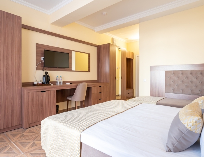 Комфорт 2-местный 1-комнатный - Пансионат «АкваЛоо»