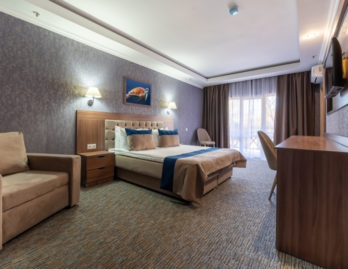 Комфорт+ "Комфорт ПЛЮС" 2-местный 2-комнатный - Пансионат «АкваЛоо»