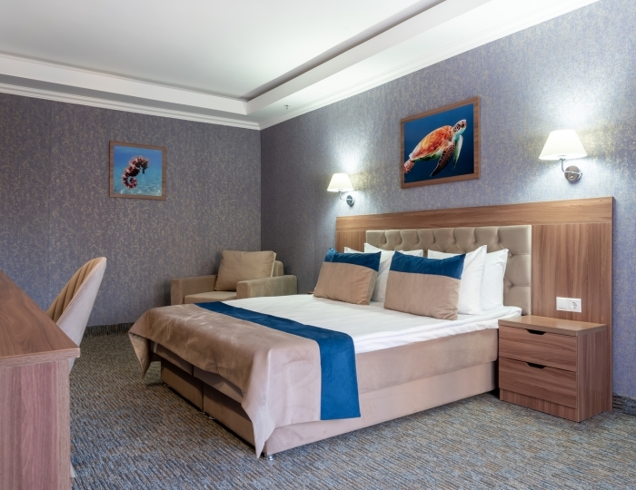 Комфорт+ "Комфорт ПЛЮС" 2-местный 2-комнатный - Пансионат «АкваЛоо»