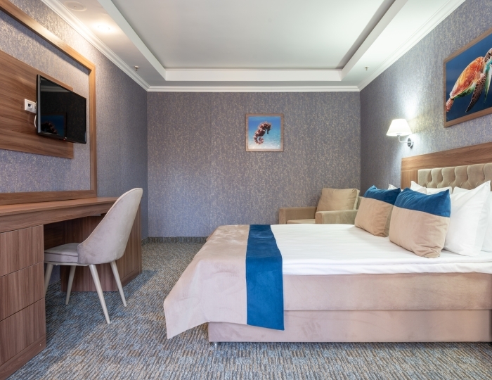 Комфорт+ "Комфорт ПЛЮС" 2-местный 2-комнатный - Пансионат «АкваЛоо»