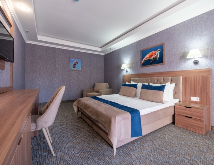 Комфорт+ "Комфорт ПЛЮС" 2-местный 2-комнатный - Пансионат «АкваЛоо»