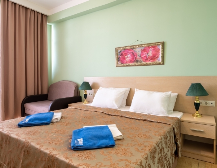 Стандарт 2-местный 1-комнатный номер - Пансионат «АкваЛоо»